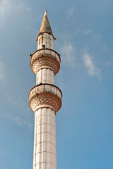 The mosque minaret tower in Batumi Georgia