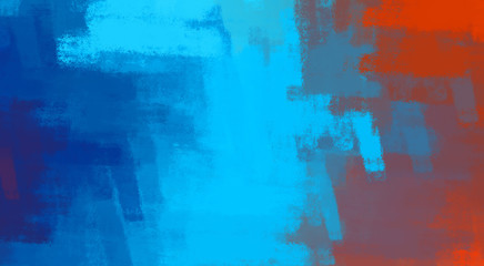 Brushed Painted Abstract Background. Brush stroked painting. Artistic vibrant and colorful wallpaper.