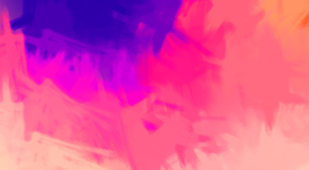 Brushed Painted Abstract Background. Brush stroked painting. Artistic vibrant and colorful wallpaper.
