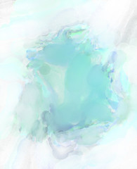 2d illustration. Artistic background image. Abstract painting on canvas. Contemporary art. Hand made painting. Colorful texture. Modern artwork. Painting with brushstrokes of watercolor on surface.