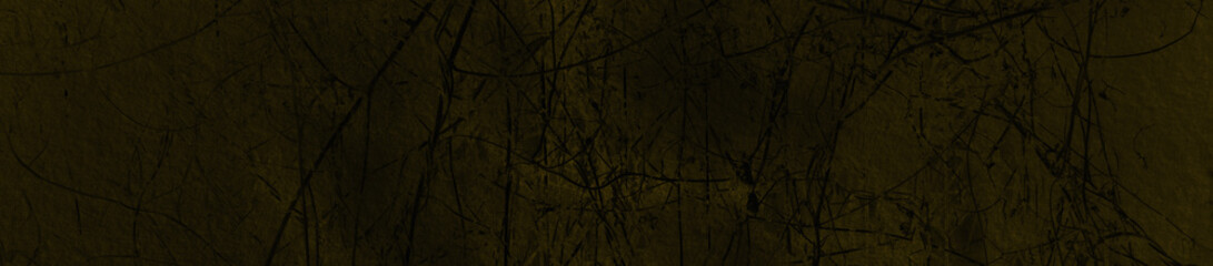 abstract macabre black and dark yellow colors background for design