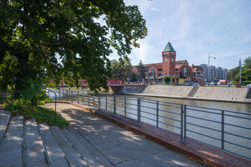 Cityscape of Wroclaw, the historical capital of Lower Silesia.