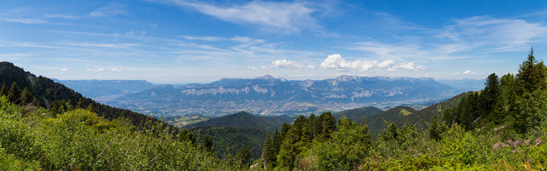 Fototapeta premium Panorama de la Chartreuse