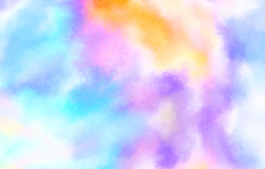 Watercolor painted background. Abstract Illustration wallpaper. Brush stroked painting. 2D Illustration.