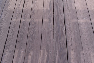 Fototapeta premium Planks laid arranged in an orderly manner