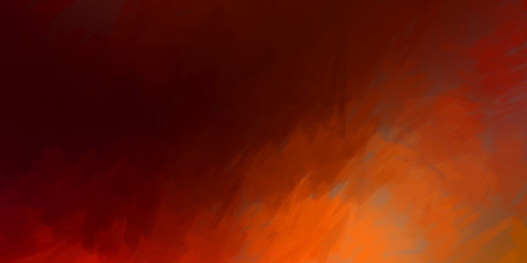 Abstract background of colorful brush strokes. Brushed vibrant wallpaper. Painted artistic creation. Unique and creative illustration.