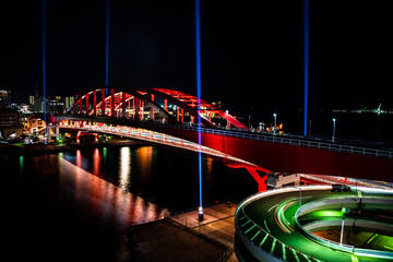 Kobe Ohashi (bridge) at Kobe, Japan
