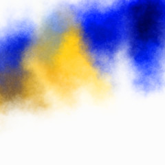 Watercolor painted background. Abstract Illustration wallpaper. Brush stroked painting. 2D Illustration.