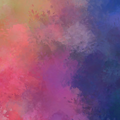 Wall art. Unique and creative illustration. Brush stroked painting. Abstract background of colorful brush strokes. Brushed vibrant wallpaper. Painted artistic creation.