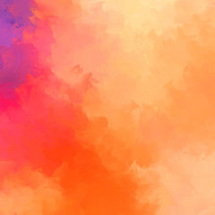 Creative abstract painting. Background with artistic brush strokes. Colorful and vibrant illustration. Painted art.