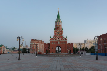 Obraz premium Russian style tower in Yoshkar-Ola
