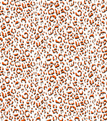 Seamless leopard pattern, animal print.