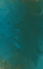 2D illustration of colorful brush strokes. Decorative texture painting. Vibrant paint pattern backdrop.