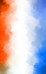 Brushed Painted Abstract Background. Brush stroked painting. Artistic vibrant and colorful wallpaper.