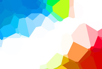 Polygonal background. Colorful wallpaper with geometric design. Digital illustration.