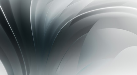 Dynamic trendy simple fluid color gradient abstract cool background with overlapping line effects.  Illustration for wallpaper, banner, background, card, book, pamphlet,website. 2D illustration.. © Hybrid Graphics