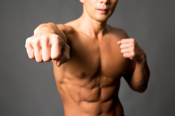 Fototapeta premium 格闘家