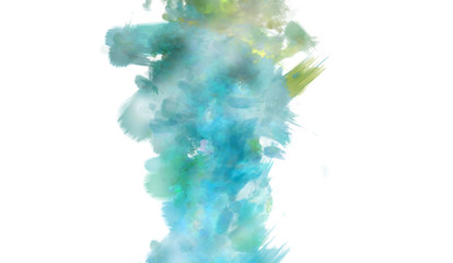 Brushed Painted Abstract Background. Brush stroked painting. Artistic vibrant and colorful wallpaper..