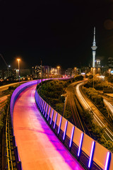 Fototapeta na wymiar Auckland City Skyline - New Zealand