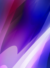 Abstract background with colorful gradient. Vibrant graphic wallpaper with stripes design. Fluid 2D illustration of modern movement.