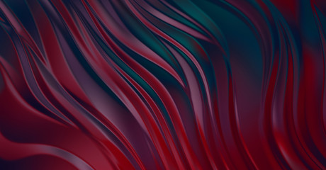 Abstract background. Colorful wavy design wallpaper. Graphic illustration.