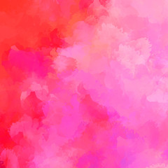 Painted composition with vibrant brush strokes. Textured colorful painting. Paint brushed wallpaper.