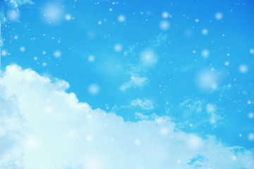 blurred beautiful natural landscape background with ray lens flare light blurry