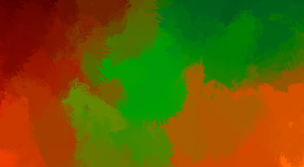 Brushed Painted Abstract Background. Brush stroked painting. Artistic vibrant and colorful wallpaper.