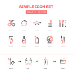 business icons set