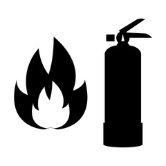 Fire extinguisher icon