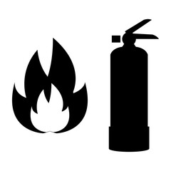 Fire extinguisher icon