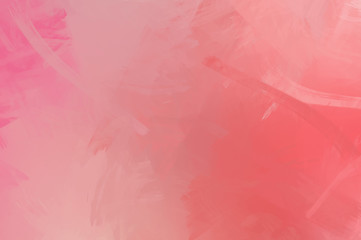 Abstract background of colorful brush strokes. Brushed vibrant wallpaper. Painted artistic creation. Unique and creative illustration.