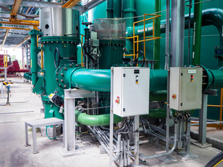 Local Control Panel of  Self-cleaning systems for filter water in Combined-Cycle Co-Generation Power Plant.