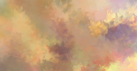 Modern art. Brushed Painted Abstract Background. Brush stroked painting. Strokes of paint. 2D Illustration.