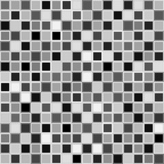 Fototapeta premium Abstract Grey And White Square Pattern Background, Square Bricks