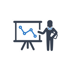 Data presentation icon