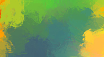 Brushed Painted Abstract Background. Brush stroked painting. Artistic vibrant and colorful wallpaper.