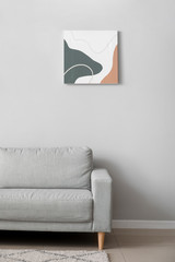 Sofa in interior of room