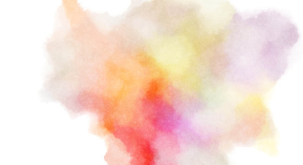 Watercolor painted background. Abstract Illustration wallpaper. Brush stroked painting. 2D Illustration.