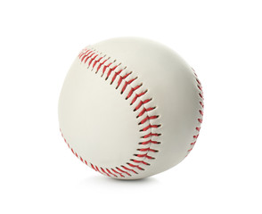 Traditional baseball ball isolated on white. Sportive equipment