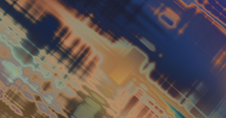 Grungy wallpaper. Urban grunge background with geometrical pattern. Linear colorful texture. Futuristic wallpaper of a decaying texture.