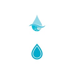 Water drop Logo Template vector