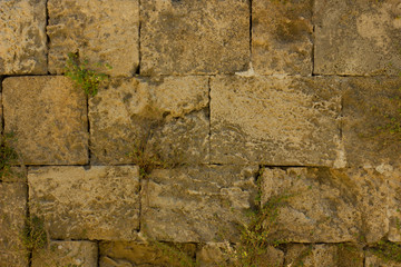 Greek ancient architecture. Rhodes island. Summer vacation. Euro-trip.