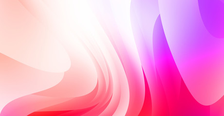 Abstract background with colorful gradient. Vibrant graphic wallpaper with stripes design. Fluid 2D illustration of modern movement.