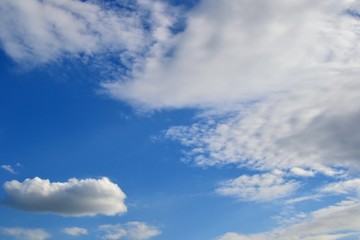 Fototapeta na wymiar Coudy sky. Clouds in the sky