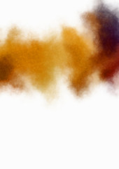 Watercolor painted background. Abstract Illustration wallpaper. Brush stroked painting. 2D Illustration.