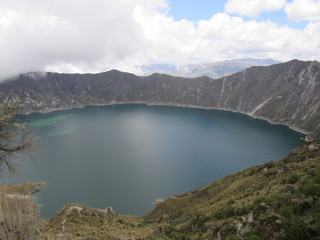 QUILOTOA.  ECUADOR