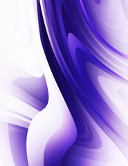 Dynamic trendy simple fluid color gradient abstract cool background with overlapping line effects.  Illustration for wallpaper, banner, background, card, book, pamphlet,website. 2D illustration..