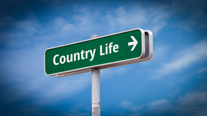 Street Sign to Country Life