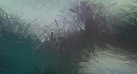 Brushed Painted Abstract Background. Brush stroked painting. Strokes of paint. 2D Illustration.